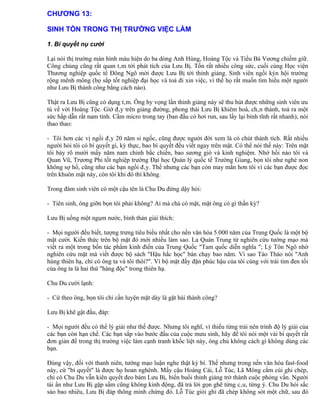 CHƯƠNG 13:

SINH TỒN TRONG THỊ TRƯỜNG VIỆC LÀM

1. Bí quyết nụ cười

Lại nói thị trường màn hình màu hiện do ba dòng Anh Hùng, Hoàng Tộc và Tiểu Bá Vương chiếm giữ.
Công chúng cũng rất quan tâm tới phát tích của Lưu Bị. Tốn rất nhiều công sức, cuối cùng Học viện
Thương nghiệp quốc tế Đông Ngô mời được Lưu Bị tới thỉnh giảng. Sinh viên ngồi kýn hội trường
rộng mênh mông (họ sắp tốt nghiệp đại học và toả đi xin việc, vì thế họ rất muốn tìm hiểu một người
như Lưu Bị thành công bằng cách nào).

Thật ra Lưu Bị cũng có dụng tâm. Ông hy vọng lần thỉnh giảng này sẽ thu hút được những sinh viên ưu
tú về với Hoàng Tộc. Giờ đây trên giảng đường, phong thái Lưu Bị khiêm hoà, chân thành, toả ra một
sức hấp dẫn rất nam tính. Cầm micro trong tay (ban đầu có hơi run, sau lấy lại bình tĩnh rất nhanh), nói
thao thao:

- Tôi hơn các vị ngồi đây 20 năm si ngốc, cũng được người đời xem là có chút thành tích. Rất nhiều
người hỏi tôi có bí quyết gì, kỳ thực, bao bí quyết đều viết ngay trên mặt. Có thể nói thế này: Trên mặt
tôi bày rõ mười mấy năm nam chinh bắc chiến, bao sương gió và kinh nghiệm. Nhớ hồi nào tôi và
Quan Vũ, Trương Phi tốt nghiệp trường Đại học Quản lý quốc tế Trường Giang, bọn tôi như nghé non
không sợ hổ, cũng như các bạn ngồi đây. Thế nhưng các bạn còn may mắn hơn tôi vì các bạn được đọc
trên khuôn mặt này, còn tôi khi đó thì không.

Trong đám sinh viên có một cậu tên là Chu Du đứng dậy hỏi:

- Tiên sinh, ông giỡn bọn tôi phải không? Ai mà chả có mặt, mặt ông có gì thần kỳ?

Lưu Bị uống một ngụm nước, bình thản giải thích:

- Mọi người đều biết, tượng trưng tiêu biểu nhất cho nền văn hóa 5.000 năm của Trung Quốc là một bộ
mặt cười. Kiến thức trên bộ mặt đó mới nhiều làm sao. La Quán Trung từ nghiên cứu tướng mạo mà
viết ra một trong bốn tác phẩm kinh điển của Trung Quốc "Tam quốc diễn nghĩa "; Lý Tôn Ngô nhờ
nghiên cứu mặt mà viết được bộ sách "Hậu hắc học" bán chạy bao năm. Vì sao Tào Tháo nói "Anh
hùng thiên hạ, chỉ có ông ta và tôi thôi?". Vì bộ mặt đầy đặn phúc hậu của tôi cùng với trái tim đen tối
của ông ta là hai thứ "hàng độc" trong thiên hạ.

Chu Du cười lạnh:

- Cứ theo ông, bọn tôi chỉ cần luyện mặt dày là gặt hái thành công?

Lưu Bị khẽ gật đầu, đáp:

- Mọi người đều có thể lý giải như thế được. Nhưng tôi nghĩ, vì thiếu từng trải nên trình độ lý giải của
các bạn còn hạn chế. Các bạn sắp vào bước đầu của cuộc mưu sinh, hãy để tôi nói một vài bí quyết rất
đơn giản để trong thị trường việc làm cạnh tranh khốc liệt này, ông chủ không cách gì không dùng các
bạn.

Đúng vậy, đối với thanh niên, tướng mạo luận nghe thật kỳ bí. Thế nhưng trong nền văn hóa fast-food
này, cứ "bí quyết" là được họ hoan nghênh. Mấy cậu Hoàng Cái, Lỗ Túc, Lã Mông cắm cúi ghi chép,
chỉ có Chu Du vẫn kiên quyết đeo bám Lưu Bị, biến buổi thỉnh giảng trở thành cuộc phỏng vấn. Người
tài ẩn như Lưu Bị gặp sấm cũng không kinh động, đã trả lời gọn ghẽ từng câu, từng ý. Chu Du hỏi sắc
sảo bao nhiêu, Lưu Bị đáp thông minh chừng đó. Lỗ Túc giỏi ghi đã chép không sót một chữ, sau đó
 