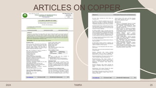 tamra ppt new..pptx rasa shastra and bhaisajya kalpana | PPTX