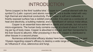 tamra ppt new..pptx rasa shastra and bhaisajya kalpana | PPTX