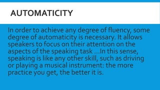 TAMS 3 Expressive Macro Skill the basics of speaking | PPTX