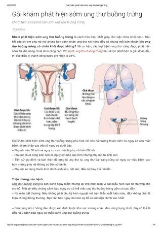 Tầm soát ung thư buồng trứng - trungtamungbuou.com