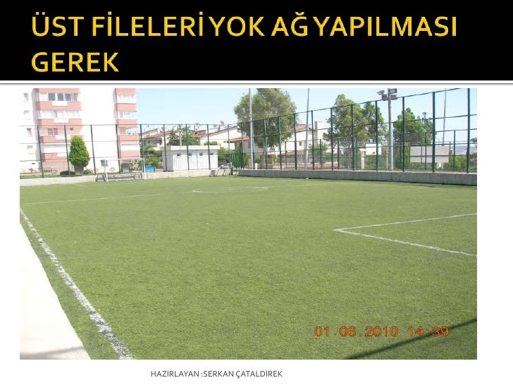 Atakan Kurt Hali Saha Tesisleri Soccer Field In Ataturk