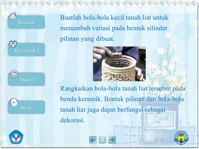 Mengolah Tanah Liat Dengan Menggunakan Teknik Pilin