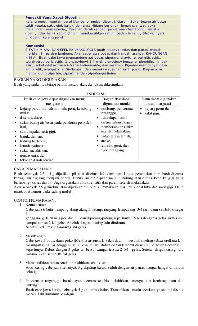Tanaman obat pdf Tanaman obat pdf