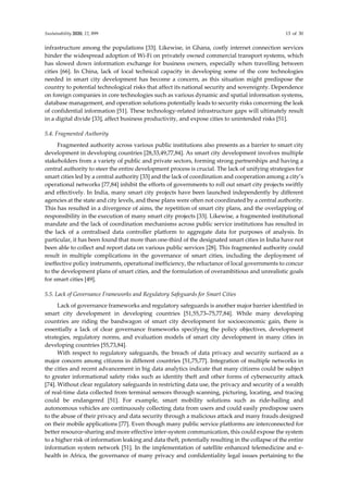 Smart city governance in developing countries a systematic literature ...