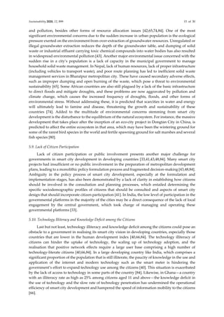 Smart city governance in developing countries a systematic literature ...