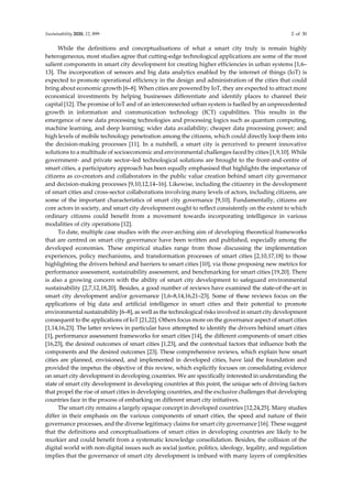 Smart city governance in developing countries a systematic literature ...