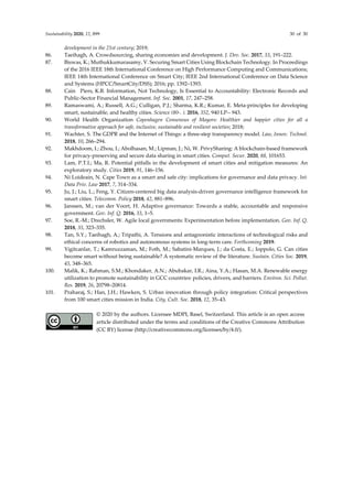 Smart city governance in developing countries a systematic literature ...