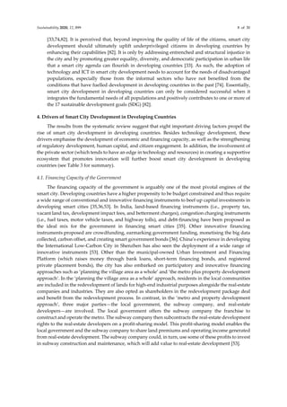 Smart city governance in developing countries a systematic literature ...