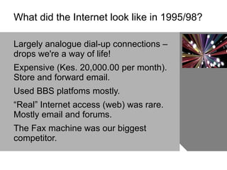 We've come a long way....  