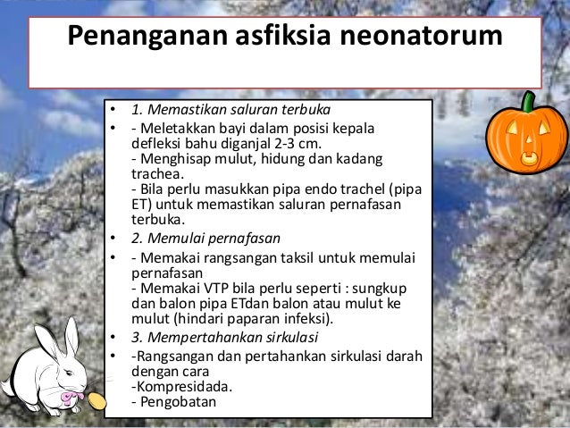 Tanda dan gejala asfiksia neonatorum  AKBID PARAMATA 