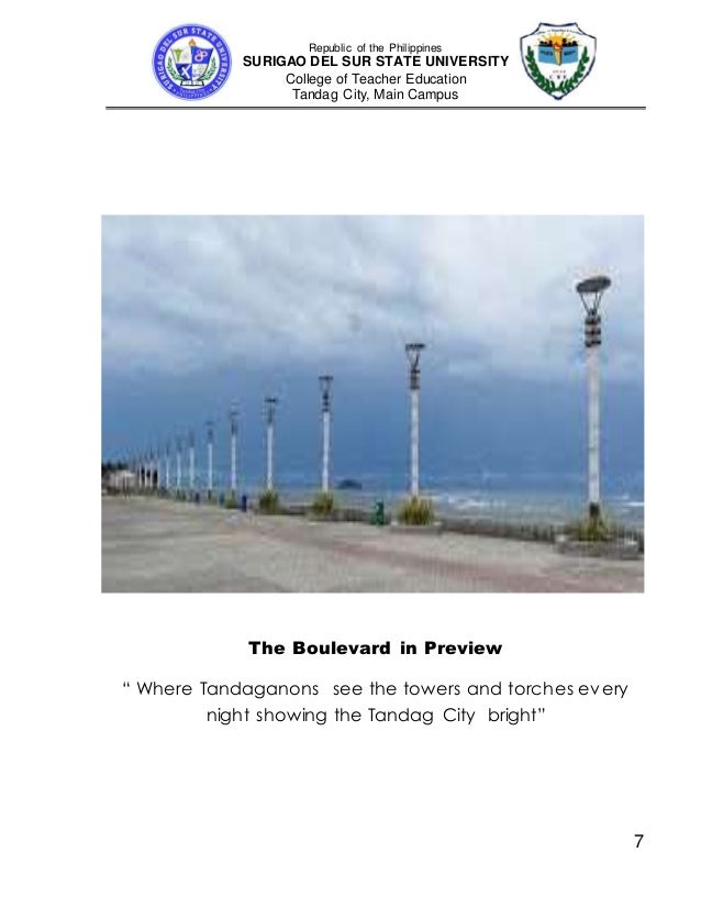 Tandag City Spots and Landmarks