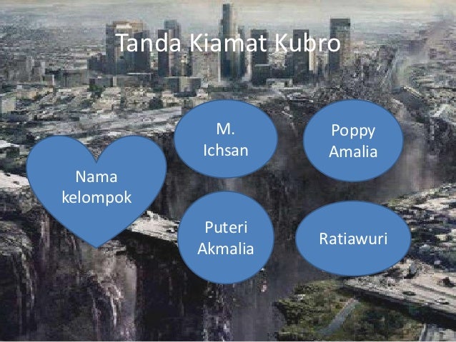 Tanda Kiamat Kubro