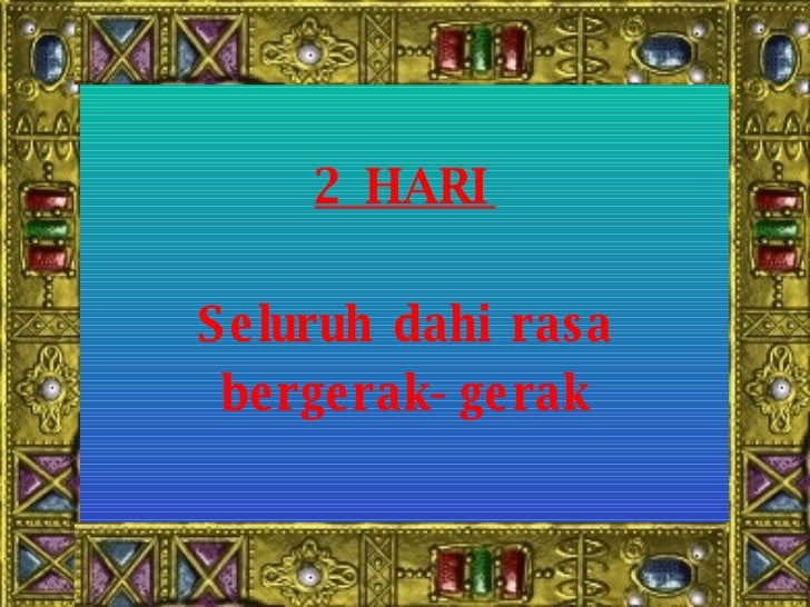 Tanda Tanda Nak Mati