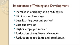 T And D Training & Develop and Training & Develop | PPTX