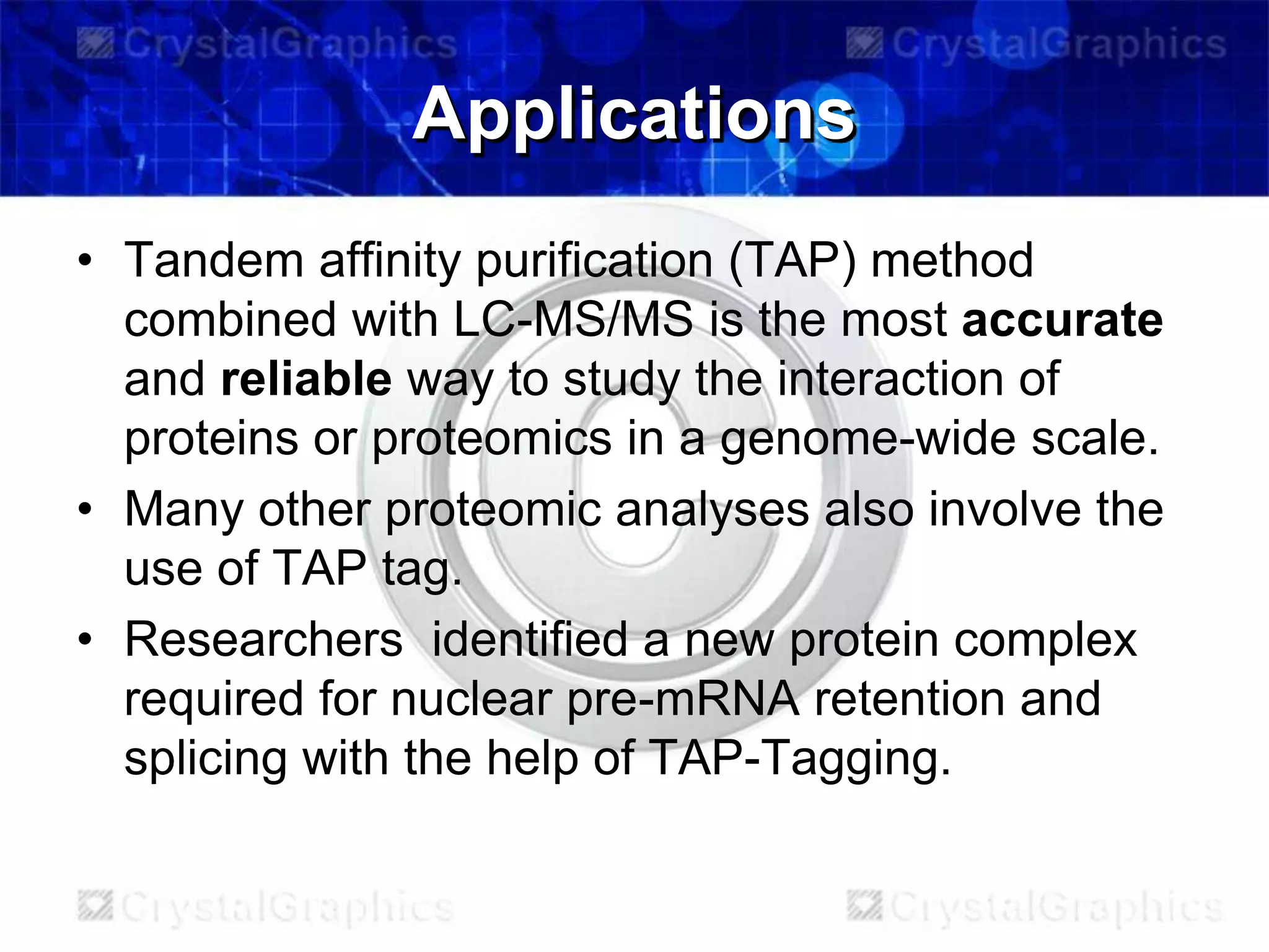 Tandem affinity purification | PPTX