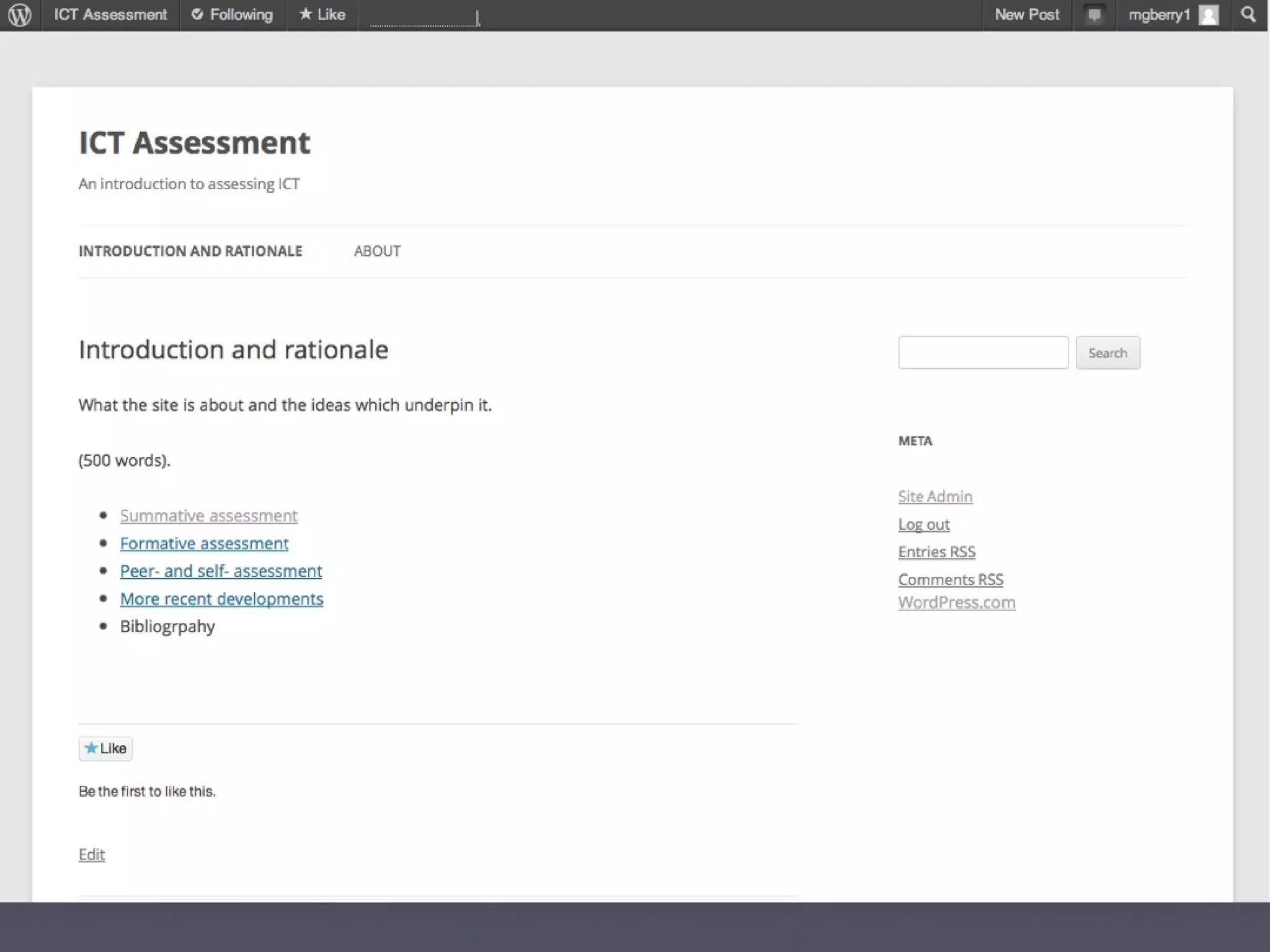 T and L websites (lecture 1)