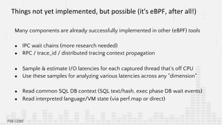 Using eBPF Off-CPU Sampling to See What Your DBs are Really Waiting For ...