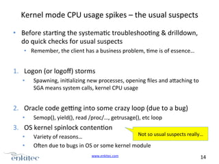 Tanel Poder - Troubleshooting Complex Oracle Performance Issues - Part ...