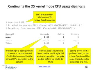 Tanel Poder - Troubleshooting Complex Oracle Performance Issues - Part ...