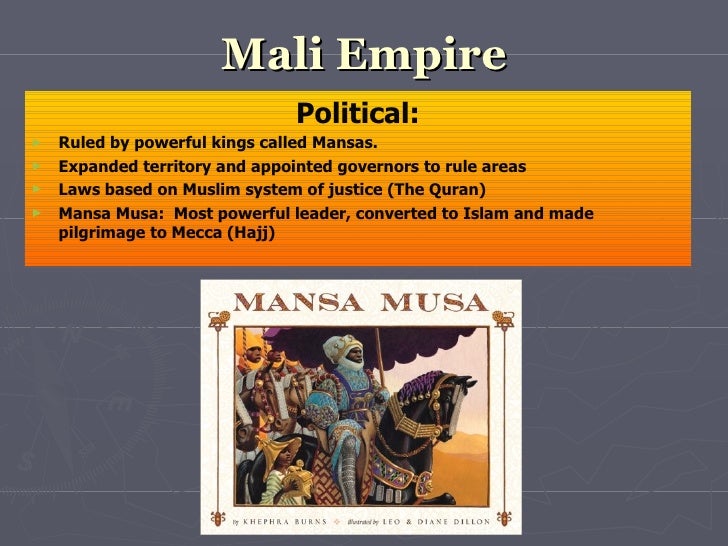 Trading system of mali