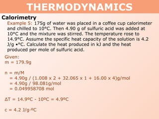 Tang 01   heat capacity and calorimetry