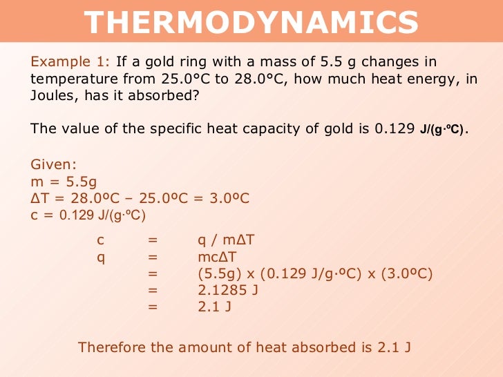 Tang 01 Heat Capacity And Calorimetry
