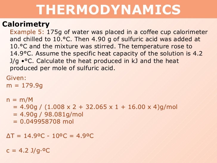Tang 01 Heat Capacity And Calorimetry