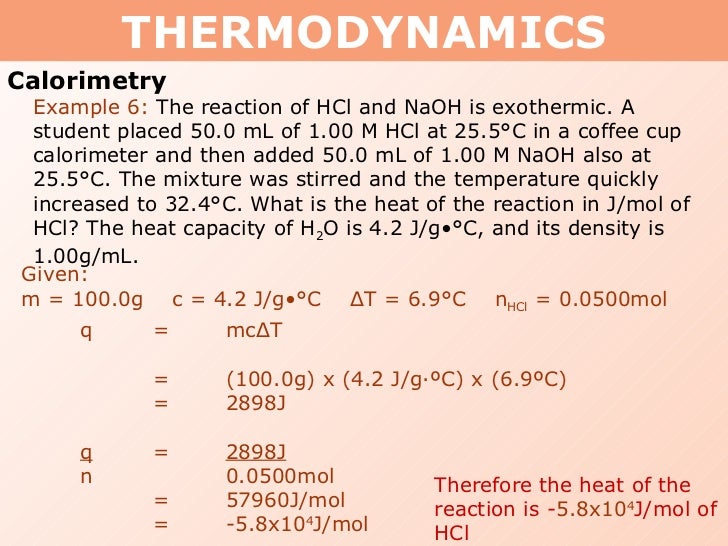 Tang 01 heat capacity and calorimetry