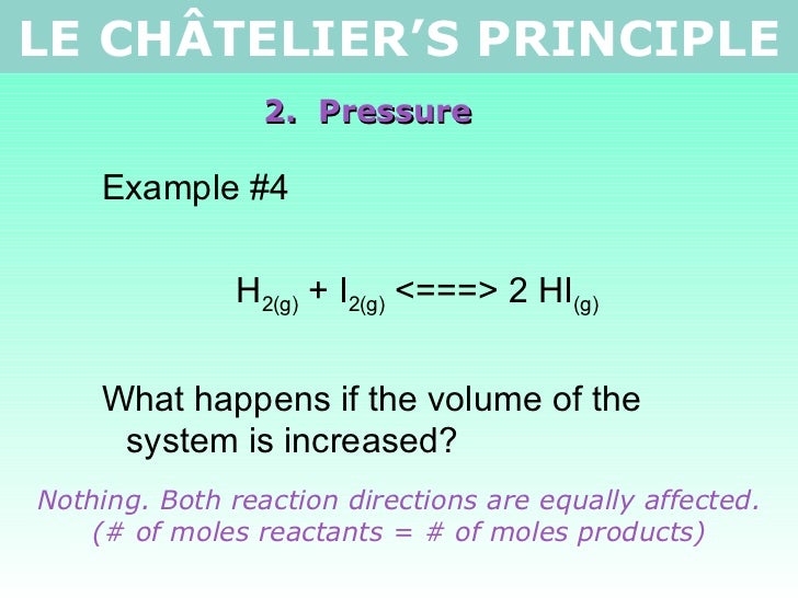 Tang 02 Le Chatelier S Principle 2 Tang 02 Le Chatelier S Principle 2