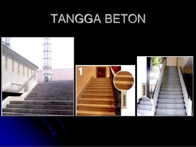 Tangga pada Bangunan Bertingkat Rendah