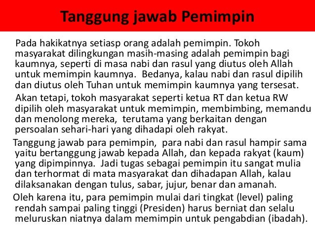 Musni Umar: Tanggung jawab pemimpin dan tokoh masyarakat 