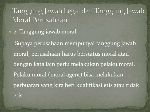 Tanggung jawab sosial perusahaan
