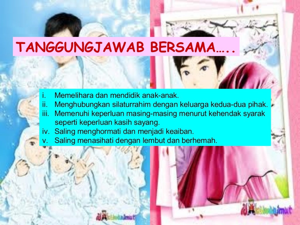 tanggungjawab suami isteri dalam islam