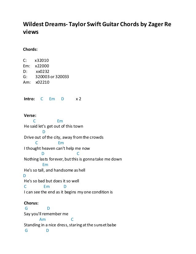 change by taylor swift chords wildest dreams taylor swift guitar chords by zager reviews change by taylor swift chords wildest dreams taylor swift guitar chords by zager reviews
