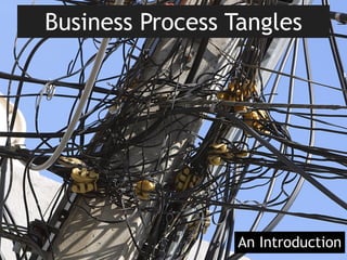 Business Process Tangles
1An Introduction
 
