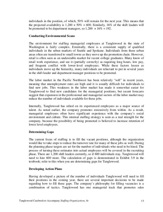 case six interview in the tanglewood casebook A case interview offers you the opportunity to demonstrate your consulting potential the case format is a simulation in which your interviewer, in the role of client 6 case 1: growth strategy for penetrating a new segment brief overview. case six interview in the tanglewood casebook A case interview offers you the opportunity to demonstrate your consulting potential the case format is a simulation in which your interviewer, in the role of client 6 case 1: growth strategy for penetrating a new segment brief overview.