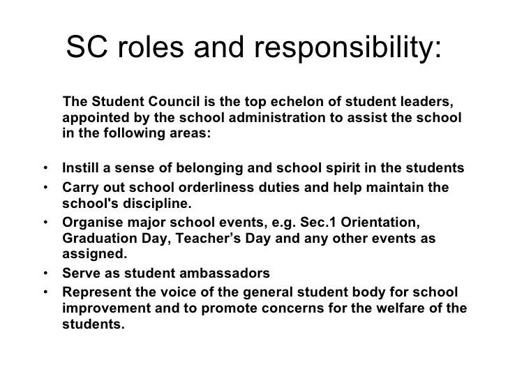 Student Council Roles | The National Association of Student Councils ...
