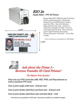 Javelin ID - ID Badge Printer, ID Card Maker, ID Card Printer