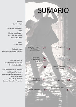 Tango y cultura popular n° 163