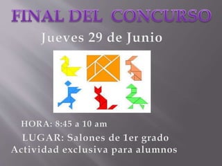 Concurso de Tangram