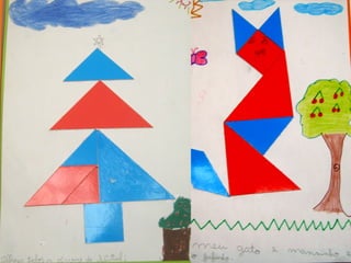 Tangram e sólidos