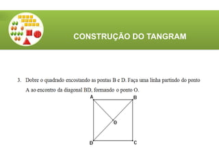 CONSTRUÇÃO DO TANGRAM
 