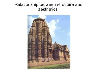 Relationship between structure and aesthetics  