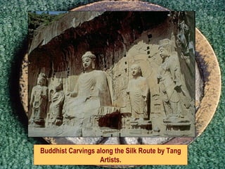 Buddhist Carvings along the Silk Route by Tang Artists. 
