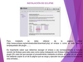 tutorial de eclipse | PPTX