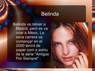 Demi Lovato Demi Lovato va començar a actuar als 6 anys, quan va ser triada en 2002 en Barney & Friends com Angela. En aquesta mateixa època, Lovato es va destacar per la seva qualitat musical . 