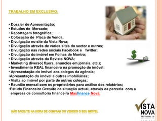 TRABALHO EM EXCLUSIVO: Dossier de Apresentação;