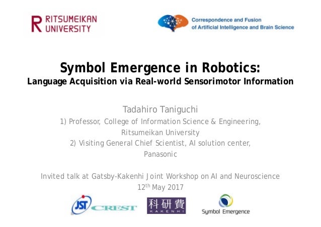 Symbol Emergence In Robotics Language Acquisition Via Real World Sen