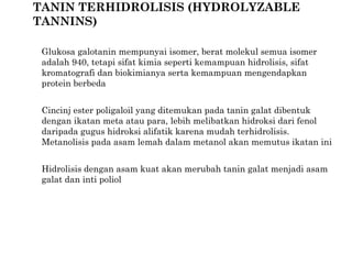 T a n i n | PPT